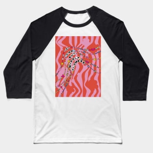 Y2K Pink Orange Necklace  I Can Buy Myself Flowers Baseball T-Shirt